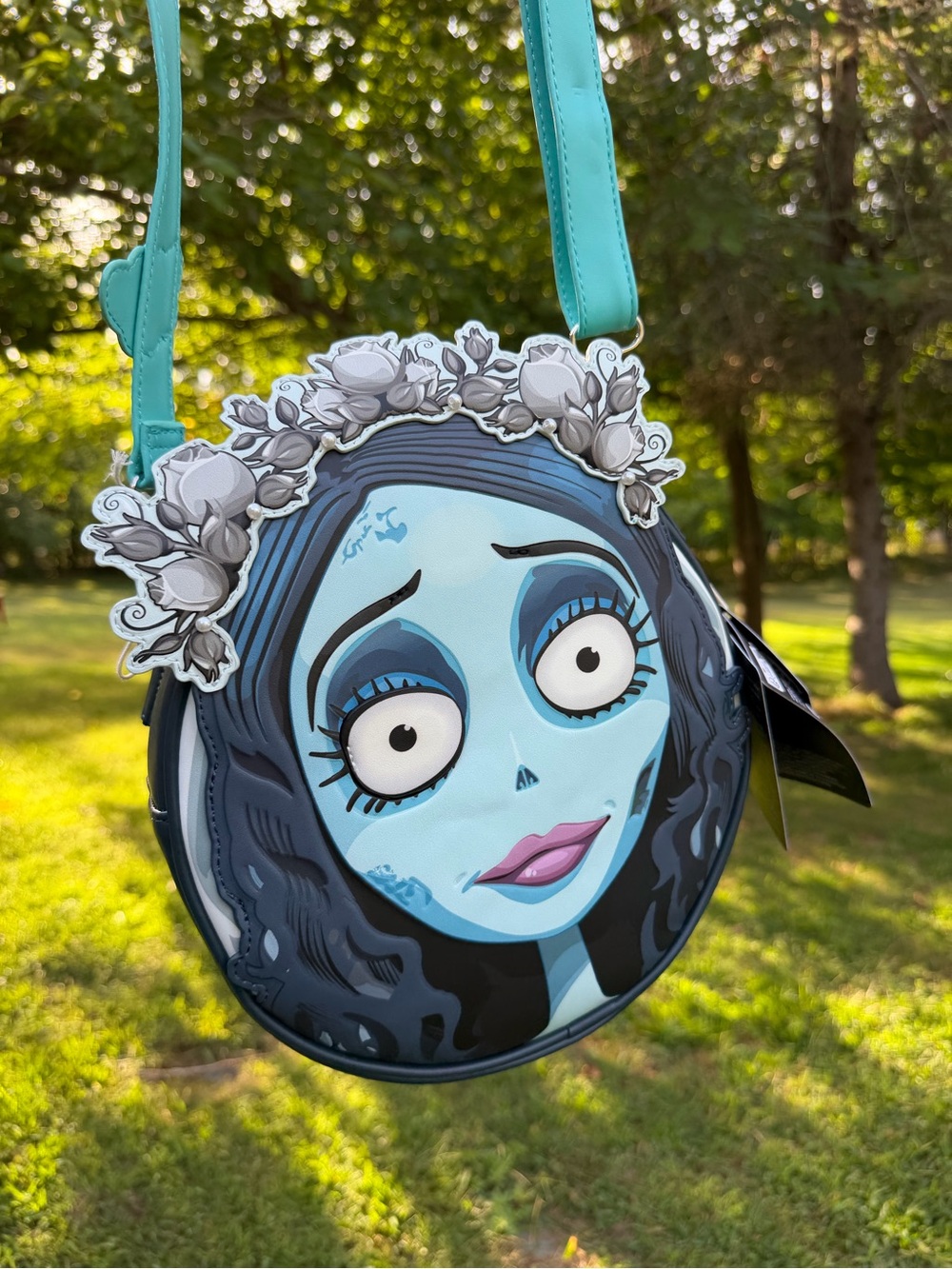 Loungefly Corpse Bride Emily Glow in the Dark Crossbody Bag NWT